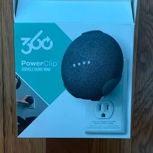BRAND NEW Power Clip for the Google Home Mini (only)